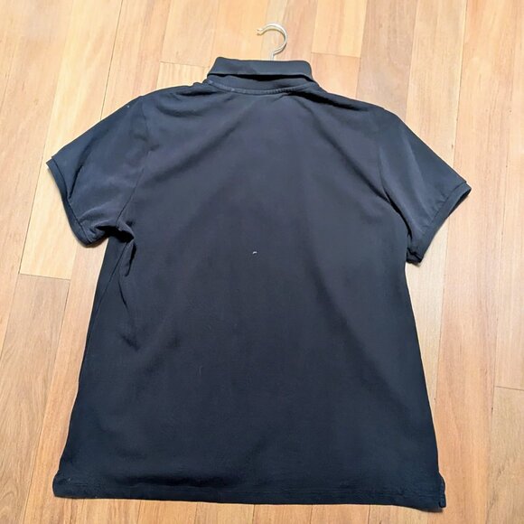 Uniqlo Size XL Men's Polo Button Collar Black - Picture 2 of 5